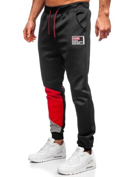 Čierne pánske jogger nohavice Bolf K20003