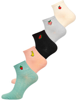 Dámske ponožky-mix farieb Bolf NY0009-5P 5 PACK