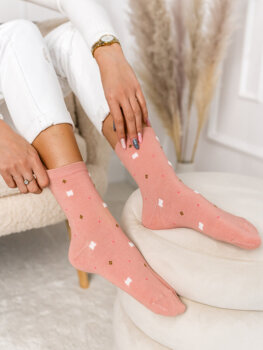 Dámske ponožky-mix farieb so vzorom Bolf M7-2-1