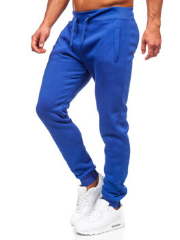 Kobaltové modré pánske jogger nohavice Bolf XW01-A