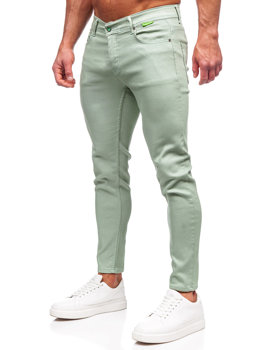 Zelené pánske látkové nohavice Bolf GT-S