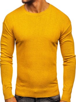 Žltý pánsky sveter Bolf 0001