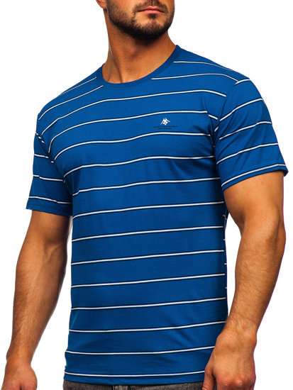 Modré pánske tričko Bolf 14952