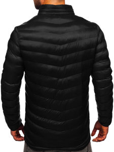 Čierna pánska športová zimná bunda Bolf SM71