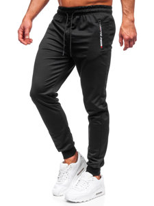 Čierne pánske jogger nohavice Bolf JX5006