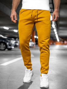 Pánske jogger nohavice vo farbe ťavej srsti Bolf XW01