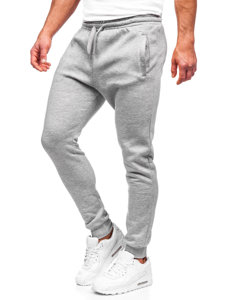Sivé pánske jogger nohavice Bolf CK01